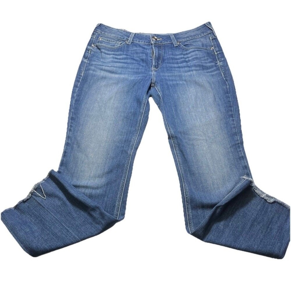 Ariat REAL Denim Jeans Womens 31 Short Bootcut Western Riding Medium Wash